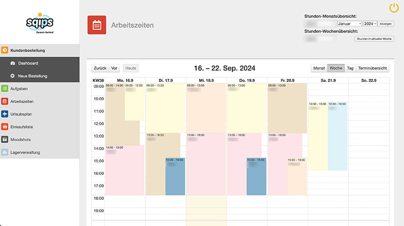 sqips - dynamic backend Screenshot 3